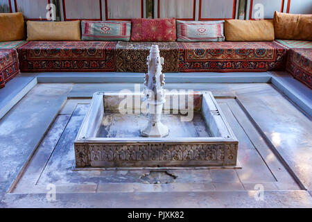 The fountain of tears in Bakhchisaray Palace, Crimea Stock Photo