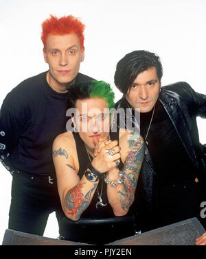 Die Ärzte (v.l. Farin Urlaub, Rodrigo González, Bela B) On 09.06.1994 ...