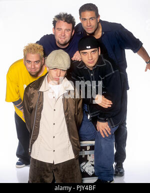 Bloodhound Gang (l-r): Lüpüs Thünder, DJ Q-Ball, Jimmy Pop Ali, Jared ...