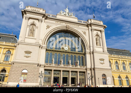 The Budapest Keleti (eastern) railway station in Budapest, Hungary. Stock Photo