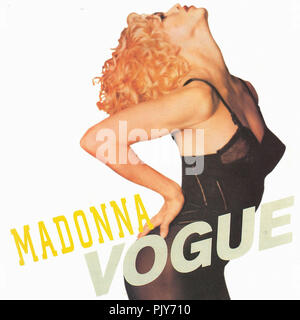 Madonna vogue single hi-res stock photography and images - Alamy