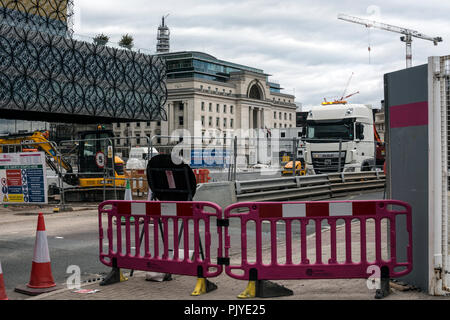 Paradise Circus redevelopment, Birmingham, UK Stock Photo