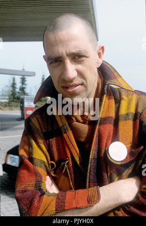 Trio (Stephan Remmler) on 19.04.1982. | usage worldwide Stock Photo - Alamy