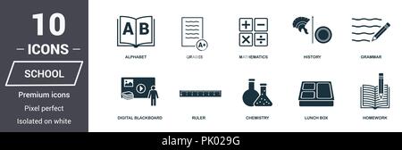 Insurance Icons Set Premium Quality Symbol Collection School Icon Set Simple Elements Ready To Use In Web Design Apps Software Print Stock Vector Image Art Alamy