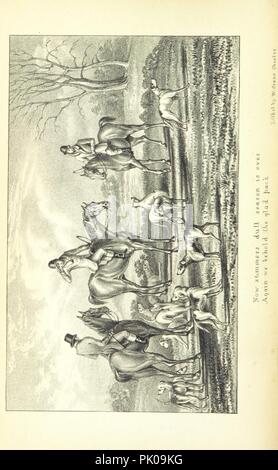 Image  from page 20 of '[Hunting songs, ballads, etc. By R. E. E. W - Esq. With illustrations.]' . Stock Photo