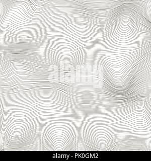 Wave Stripe Background Stock Vector