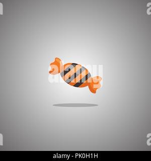 Sweet for Halloween. Vector illustration. Isolated white background. Stock Vector