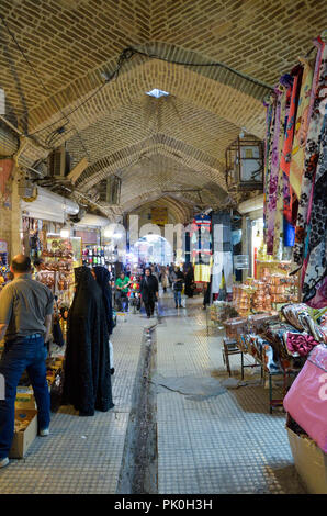 Kermanshah Bazaar, in Kermanshah Province, Iran.