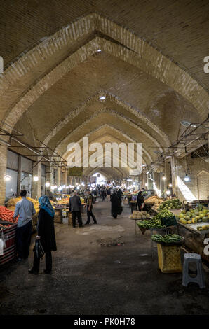 Kermanshah Bazaar, in Kermanshah Province, Iran.
