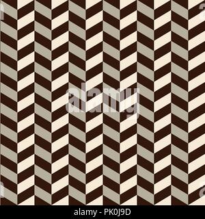 Seamless colorful zigzag chevron / herringbone pattern background. Stock Vector