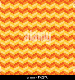 Seamless colorful zigzag chevron / herringbone pattern background. Stock Vector
