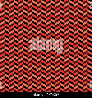 Seamless colorful zigzag chevron / herringbone pattern background. Stock Vector
