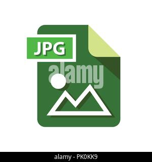 vector design of digital files format icon Stock Vector