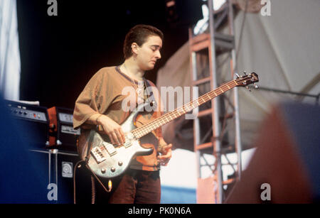 Christa Hillhouse (4 Non Blondes) on 01.07.1994 in Memmingen. | usage worldwide Stock Photo