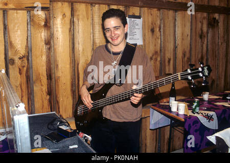 Christa Hillhouse (4 Non Blondes) on 01.07.1994 in Memmingen. | usage worldwide Stock Photo