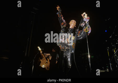 Ian Astbury (The Cult) on 07.07.1987 in München/Munich. | usage worldwide Stock Photo