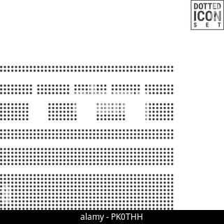 Modern Creative Dashed Line Logo Icon Design Vector EPS10 Stock Vector ...