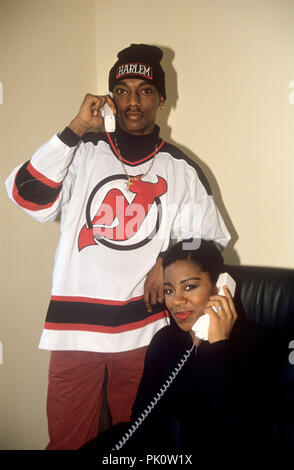 Culture Beat (l-r): Jay Supreme, Tania Evans on 20.02.1995. | usage worldwide Stock Photo