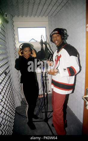 Culture Beat (l-r): Tania Evans, Jay Supreme on 20.02.1995. | usage worldwide Stock Photo