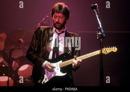 Eric Clapton on 20.04.1983 in Bremen. | usage worldwide Stock Photo - Alamy