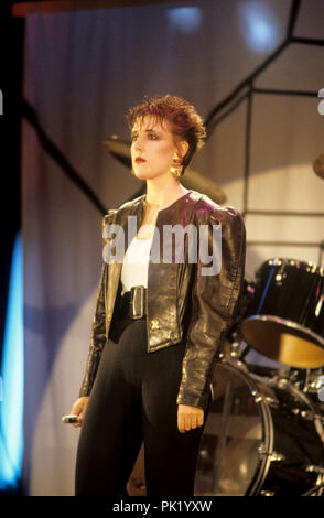 Human League (Joanne Catherall) on 20.08.1986 in Bochum. | usage ...