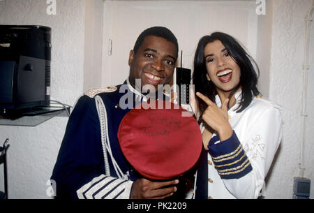 Captain Jack (l-r): Franky Gee, Liza da Costa on 10.11.1996 in München / Munich. | usage worldwide Stock Photo