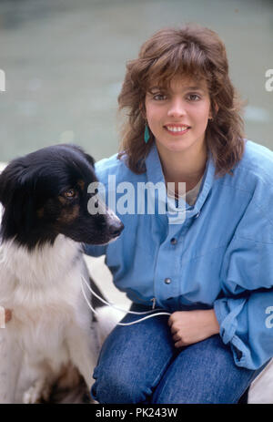 Nena in November 1982 in Venice. | usage worldwide Stock Photo