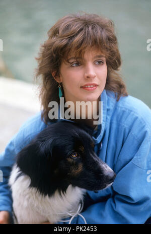 Nena in November 1982 in Venice. | usage worldwide Stock Photo