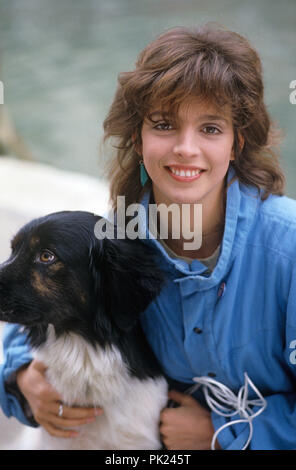 Nena in November 1982 in Venice. | usage worldwide Stock Photo