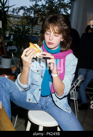 Nena in November 1982 in Venice. | usage worldwide Stock Photo