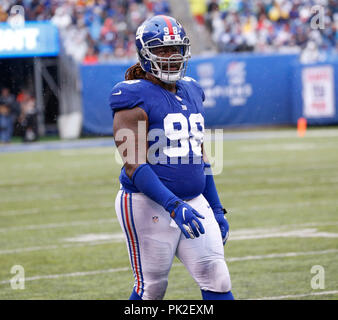 New York Giants defensive tackle Damon Harrison 98 in the