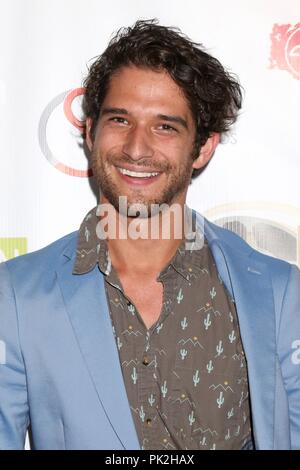 Burbank, CA. 9th Sep, 2018. Tyler Posey at arrivals for Burbank International Film Festival Closing Night, Los Angeles Marriott Burbank Airport Hotel, Burbank, CA September 9, 2018. Credit: Priscilla Grant/Everett Collection/Alamy Live News Stock Photo