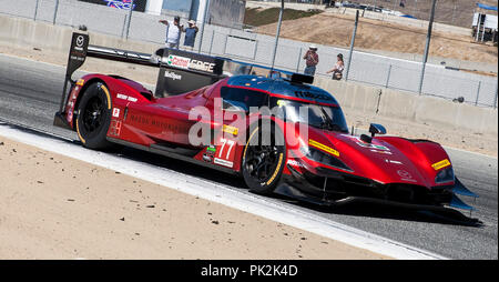 Monterey, CA, USA. 09th Sep, 2018. A. # 77 Drivers Oliver Javis/Tristan Nunez come up with a 9th place finish during the American's Tire 250 Race for the IMSA Weathertech Sport Car Championship at Weathertech Raceway Laguna Seca Monterey, CA Thurman James/CSM/Alamy Live News Stock Photo