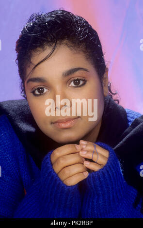 Quagmire Gøre husarbejde har en finger i kagen Janet Jackson on 12.11.1986 in München / Munich. | usage worldwide Stock  Photo - Alamy