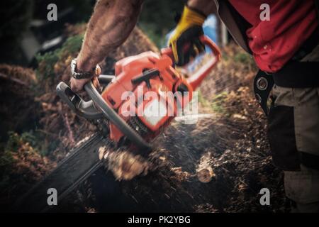 Electric saw for cutting tree deals roots