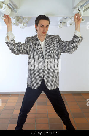 Stephen Duffy on 29.04.1985 in Hamburg. | usage worldwide