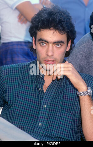 Anthony Delon on 26.06.1987 in Çesme. | usage worldwide Stock Photo