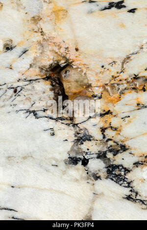 Orange marble texture background close up shot Stock Photo