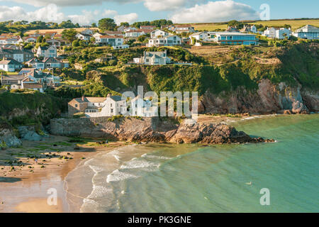 Gorran Haven, Cornwall, England, UK, Cornish seaside village Stock Photo