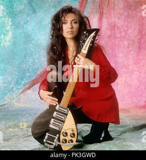 Susanna Hoffs on 04.03.1991 in München / Munich. | usage worldwide