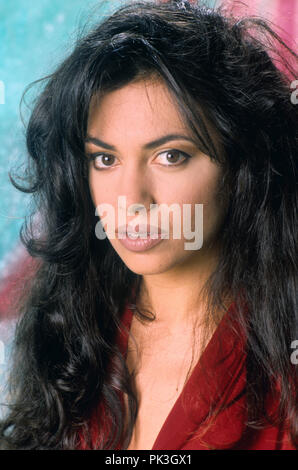 Susanna Hoffs on 04.03.1991 in München / Munich. | usage worldwide