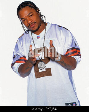 Xzibit, amerikanischer Rapper, Schauspieler und TV Moderator, Deutschland 2001. American rapper, actor and TV presenter Xzibit, Germany 2001. | usage worldwide Stock Photo