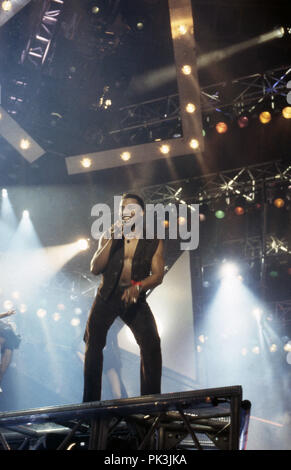 Haddway, Sänger aus Trinidad und Tobago in München, Deutschland 1994 ...