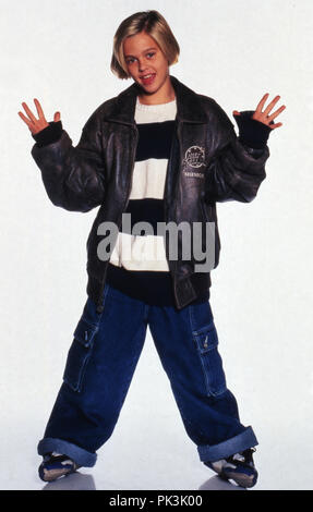 Aaron Carter, amerikanischer Popsänger als Kind in Los Angeles, USA 1997. American pop singer Aaron Carter as a child at Los Angeles, USA 1997. | usage worldwide Stock Photo