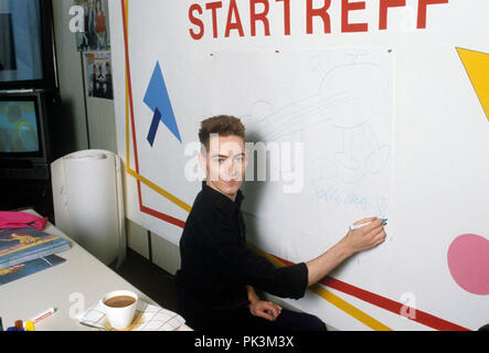 Roddy Frame (Aztec Camera) on 30.10.1984 in München / Munich. | usage worldwide Stock Photo