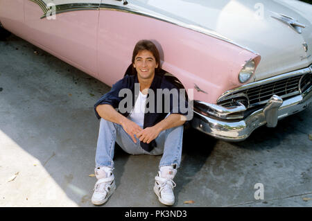 Scott Baio in April 1989 in Los Angeles. | usage worldwide Stock Photo