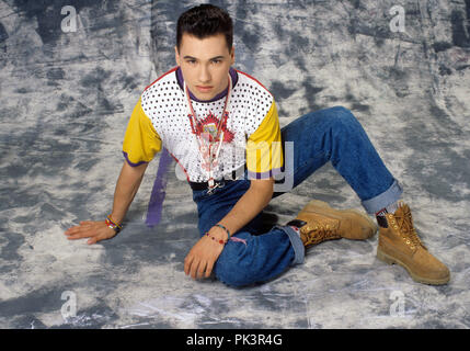 Nathan Moore (Brother Beyond) on 07.04.1989 in London. | usage worldwide Stock Photo