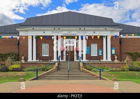 Pannett Art Gallery & Whitby Museum, Whitby, North Yorkshire, England, UK. Stock Photo