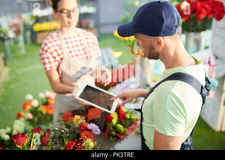Delivery Order Stock Photo
