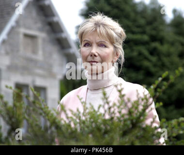 The British actress, Susan Hampshire, has appeared in many television shows and films. She was awarded a CBE in 2018 and is probably best known as Molly, in the television programme, Monarch of the Glen. Stock Photo